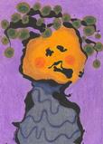 pumpkin, tree, leaves, lagoon monster, gardening